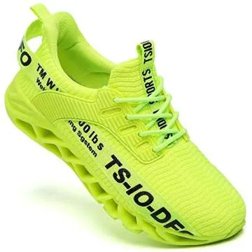 FRSHANIAH Sneakers for Men Slip On Casual Sport Running Shoes Athletic Tennis Walking Shoes Breathab...