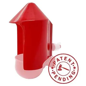 RentACoop Anti-Dirt Chicken Water Cup Covers - Compatible with Any RentACoop DIY Cups and Waterers - 6 Pack