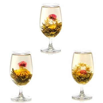 Teavivre 12 Handmade Blooming Flower Tea Balls