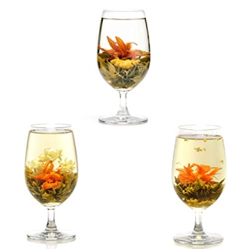 Teavivre 12 Handmade Blooming Flower Tea Balls