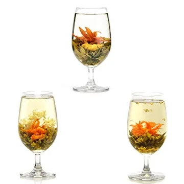 Teavivre 12 Handmade Blooming Flower Tea Balls