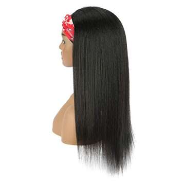 SuCoo Silky Straight 18" HeadBand Wig for Effortless Style