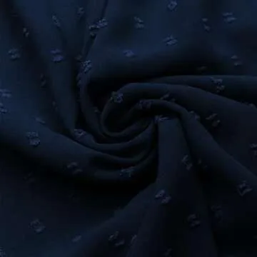 Stylish LiotXecd Maxi Dress for Curvy Women - Navy Blue