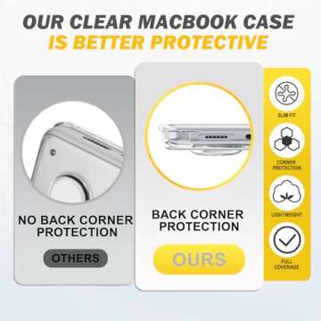 B BELK Compatible with MacBook Pro 14 inch Case 2025 2024 2023 2022 2021 M4 A3112 A3185 A3401 M3 A29...
