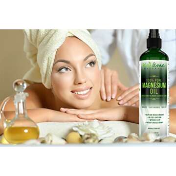 Kaiame Naturals 12 oz Magnesium Oil Spray | Pure & Organic