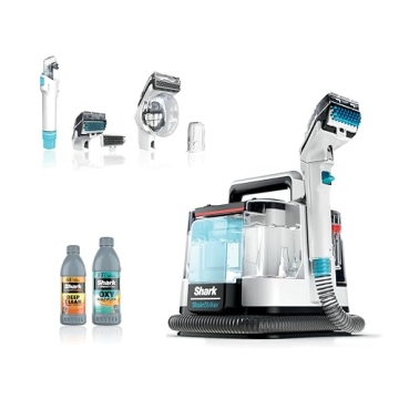 Shark PX201 StainStriker Portable Carpet & Upholstery Cleaner, Spot, Stain, & Odor Eliminator, 3 Att...