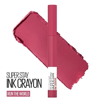 Maybelline Longwear Crayon Lipstick with Sharpener - Stylish & Easy