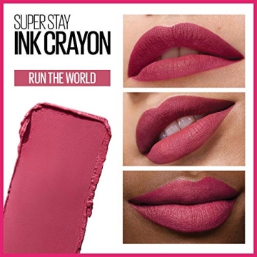 Maybelline Longwear Crayon Lipstick with Sharpener - Stylish & Easy