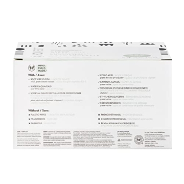Honest Unscented Baby Wipes 99% Water Compostable
