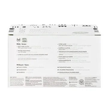 Honest Unscented Baby Wipes 99% Water Compostable