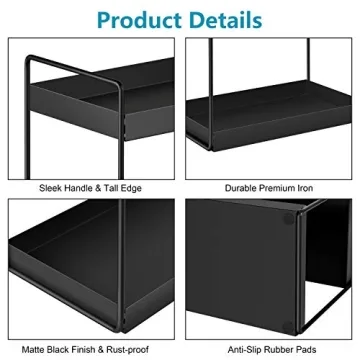 3-Tier Bathroom Organizer - Stylish and Space Saving