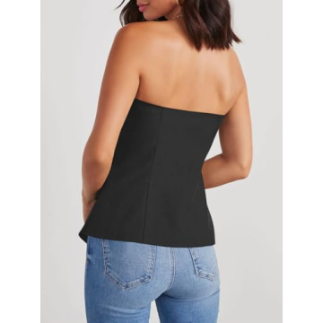 Stylish Cicy Bell Sleeveless Blazer Vest for Women