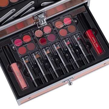 Hot Sugar Girls Makeup Set for Teenagers Beginners Adults (GOLD)