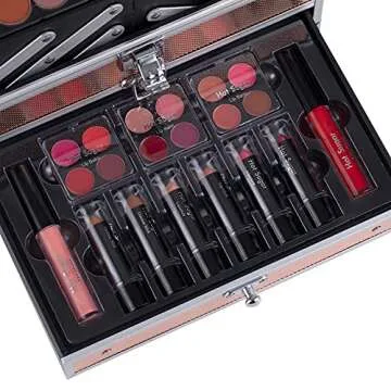 Hot Sugar Girls Makeup Set for Teenagers Beginners Adults (GOLD)