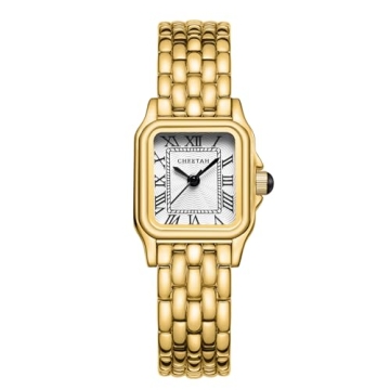 CHEETAH Women's Vintage Gold Watch - Adjustable Stylish Gift