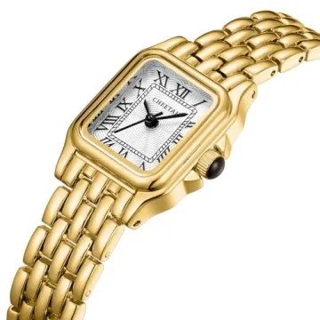 CHEETAH Women's Vintage Gold Watch - Adjustable Stylish Gift