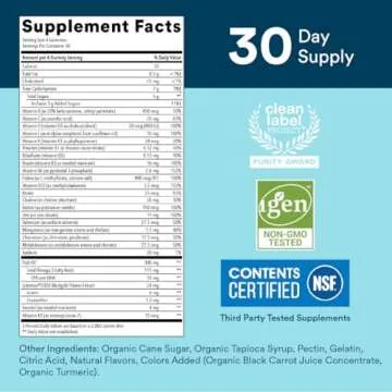 SmartyPants Teen Guy Gummies with Omega 3 & Essential Vitamins