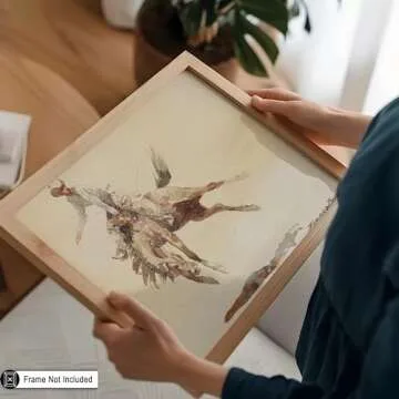 Poster Master Vintage Cowboy Poster - Retro Cowboy on a Bucking Horse Print - Old Western Rider Art - Gift for Men & Women - Rustic Decor for Bedroom, Living Room or Dorm - 8x10 UNFRAMED Wall Art