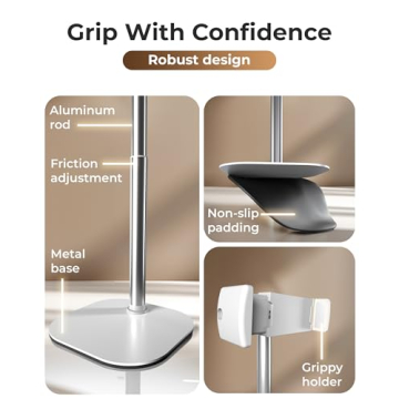 Height Adjustable Phone Stand | Cooper Chat Stand for Desk