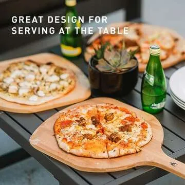 Solo Stove Bamboo Pizza Peel - Perfect Tool for Pizzas