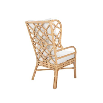 Kouboo Rattan Chairs with Wingback Cushions