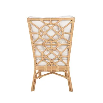 Kouboo Rattan Chairs with Wingback Cushions