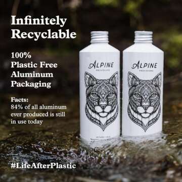 Alpine Provisions Rosemary & Mint Conditioner - Naturally Moisturize, Repair, & Strengthen with Essential Oils, Sunflower oil & Aloe Vera, Vegan, Sulfate - Plant-Based Hair Care - 16.9 FL Oz