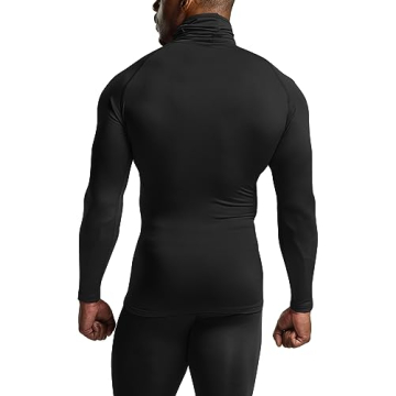 TSLA Thermal Long Sleeve Compression Shirt for Winter Sports