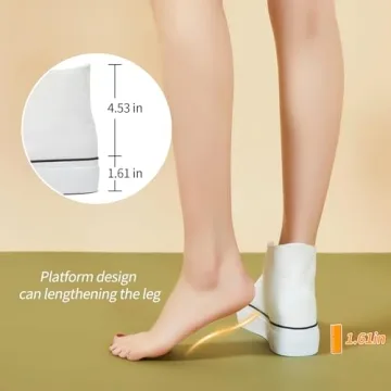 POVOGER Platform Sneakers for Women Fashion High Top Canvas Shoes White Womens Platform Shoes Casual Lace Up Mid Top Shoes(White,US06)