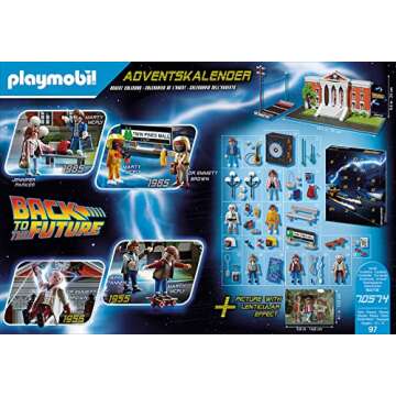 Playmobil Back to The Future Advent Calendar - 24 Surprises
