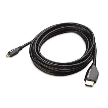 High-Speed 4K Micro HDMI to HDMI Cable - 15ft
