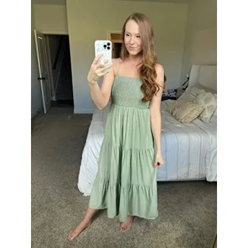 Stylish PRETTYGARDEN Women's Summer Maxi Dress