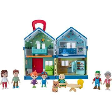 CoComelon Family House Set & Boo Boo JJ Plush Toy
