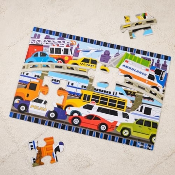 Dinosaur Adventure Floor Puzzle - Jumbo Jigsaw Fun for Kids