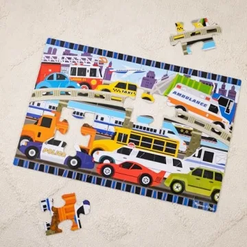 Dinosaur Adventure Floor Puzzle - Jumbo Jigsaw Fun for Kids