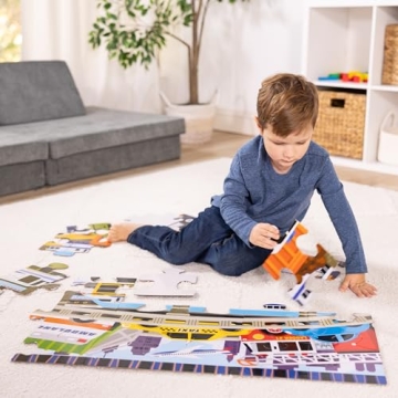 Dinosaur Adventure Floor Puzzle - Jumbo Jigsaw Fun for Kids