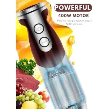 MegaWise 5-in-1 Immersion Blender - Versatile Kitchen Tool