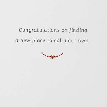 Hallmark Signature Handmade Housewarming Card (Welcome Home House)