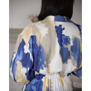 The Drop Women's Multi Blouse by @idesign8, L