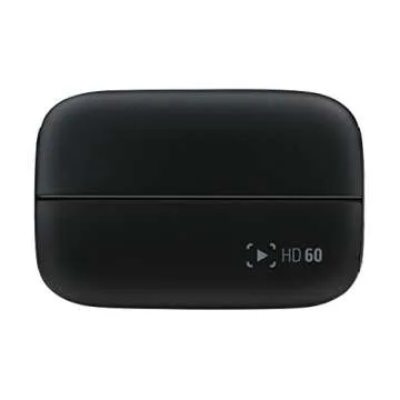 Elgato Game Capture HD60 - Next Generation Gameplay Sharing for PlayStation 4, Xbox One & Xbox 360, 1080p Quality with 60 fps