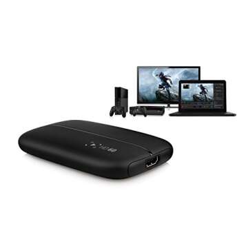 Elgato Game Capture HD60 - Next Generation Gameplay Sharing for PlayStation 4, Xbox One & Xbox 360, 1080p Quality with 60 fps