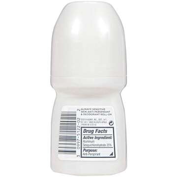 Gentle Anti-Perspirant Roll-On for Sensitive Skin