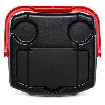 Igloo Quantum Cooler, Sandstone/Blaze Red/Black, 12 quart