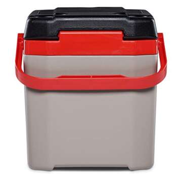 Igloo Quantum Cooler, Sandstone/Blaze Red/Black, 12 quart