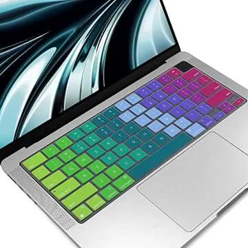 ProElife Rainbow Keyboard Cover for MacBook Air & Pro