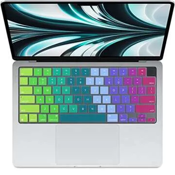 ProElife Rainbow Keyboard Cover for MacBook Air & Pro
