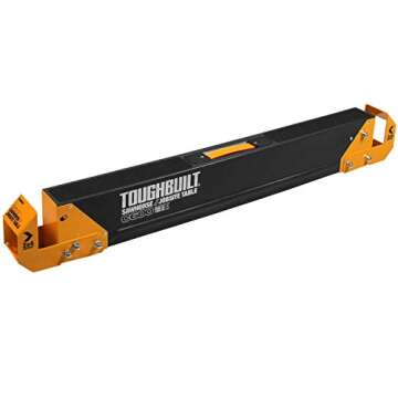 ToughBuilt Folding Sawhorse - Heavy-Duty, Durable, Portable
