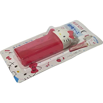 Hello Kitty Portable Cotton Swab Slim Case for Travel