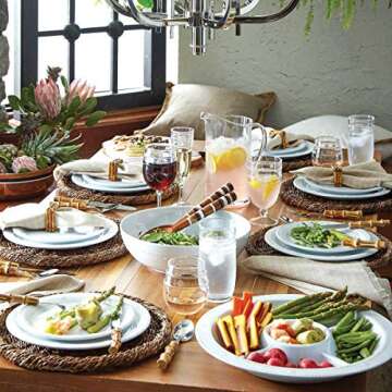 Juliska Bamboo 5pc Place Setting - Natural