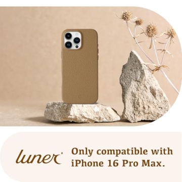 Luner Premium Vegan Leather iPhone 16 Pro Max Case